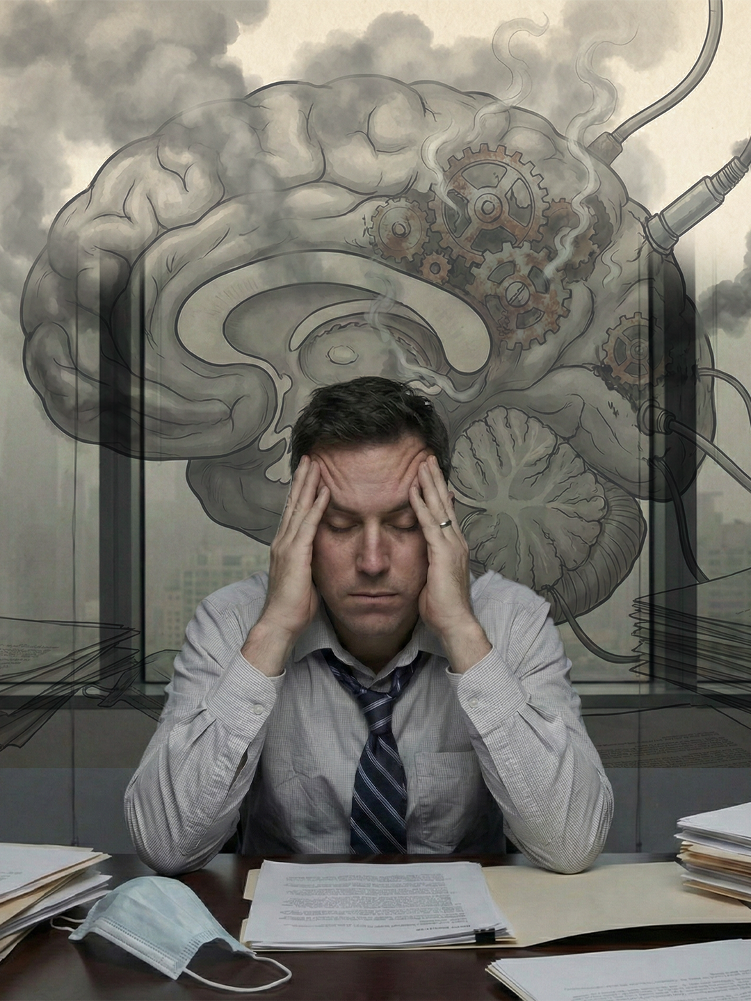 How PM2.5 affects the brain image